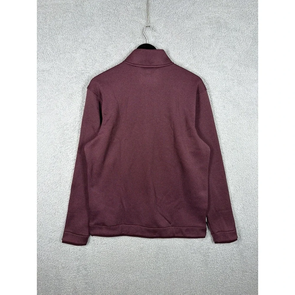 NEW Men's Under Armour Sweater Fleece 1/4 Zip Pullover Burgundy MSRP‎ $75 Size L